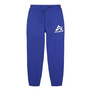 Avirex Joggers Stacked Logo Mens Blue AVF251B50
